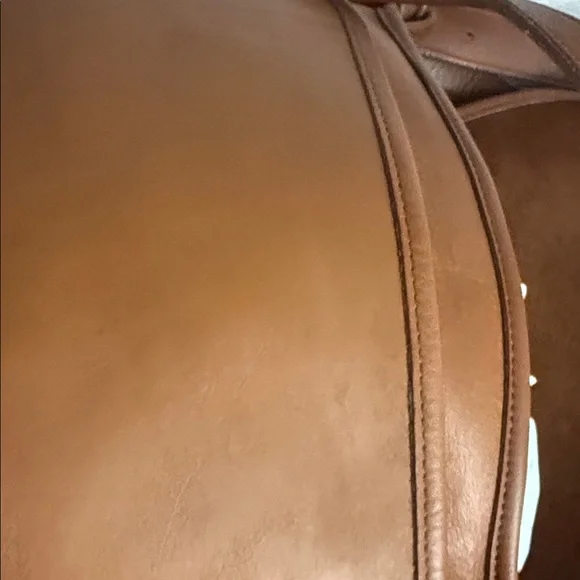 Coach Tan Fletcher Leather Crossbody Bag - Picture 11 of 14